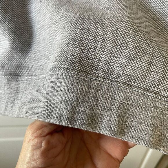 Quarter Button Neckline Pullover, Men's Medium - Picture 6 of 12